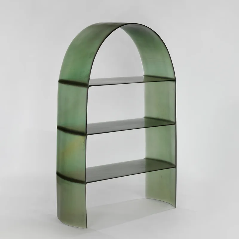<a href="https://www.galeriegosserez.com/artistes/cober-lukas.html">Lukas Cober</a> - New Wave - Shelf (Smoky Green)